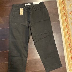 Black comfy stylish capris